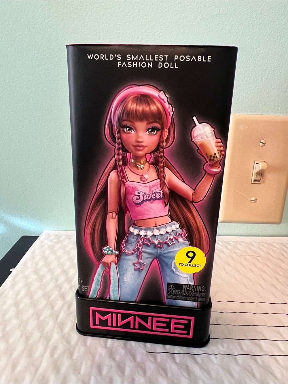 Minnee Pink Fashion Doll with Trendy Pink Outfit